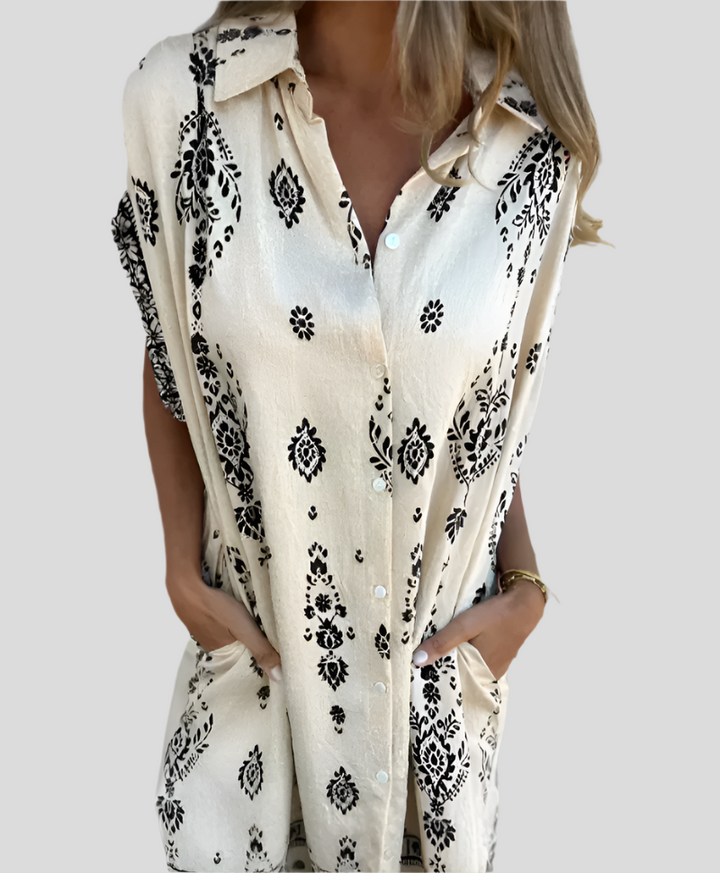 Mina | Laid-Back Boho Shirt Dress