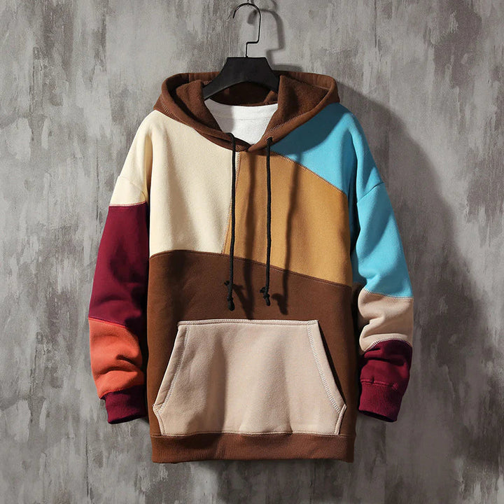 Ryder | Retro Colorblock Hoodie