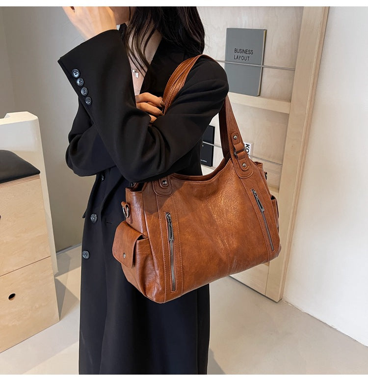 Vera | Leather Tote Bag