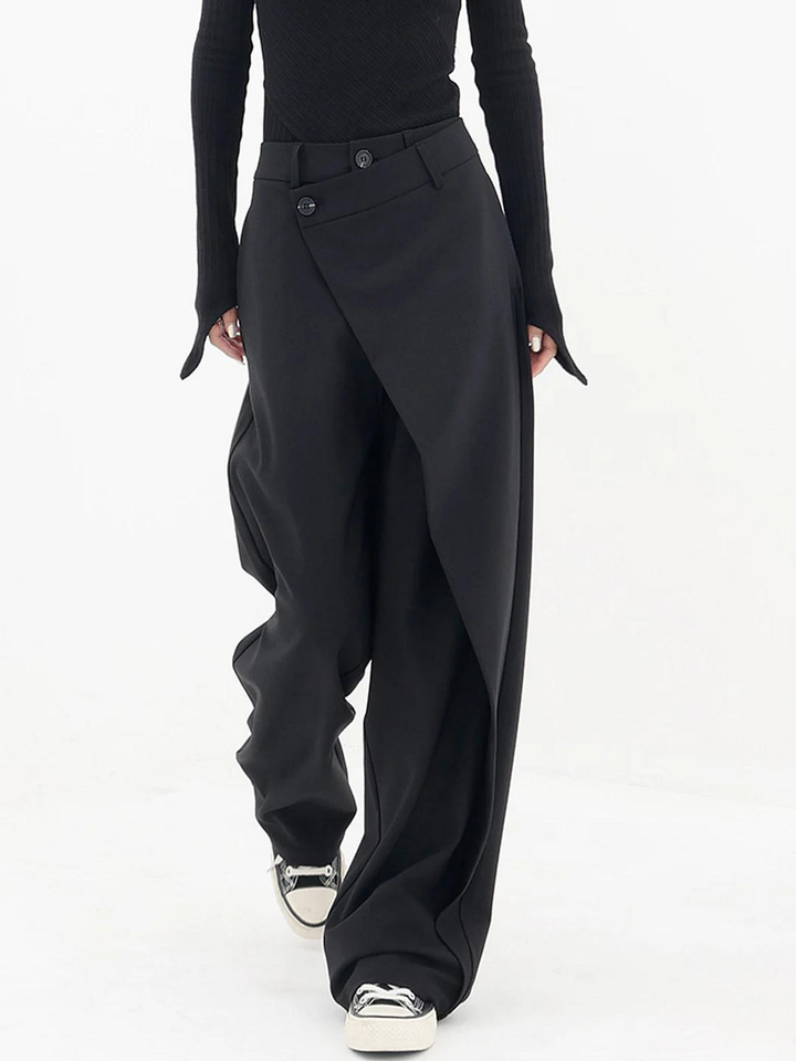 Miriam | Asymmetric Baggy Pants