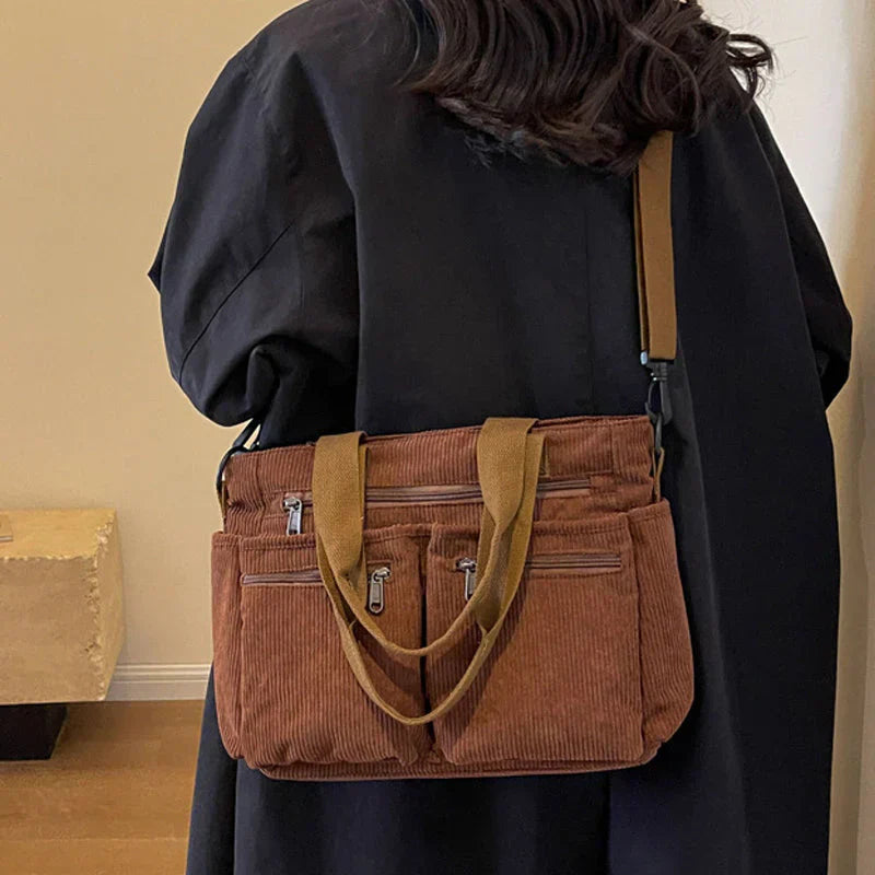 Ella | Luxe Cord Carryall