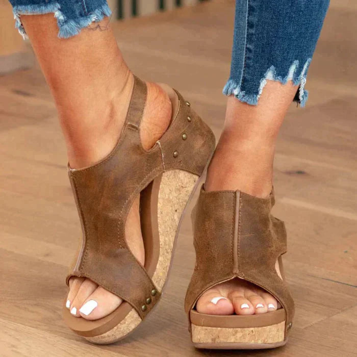 Astrid | Stylish and Comfortable Wedge Sandals