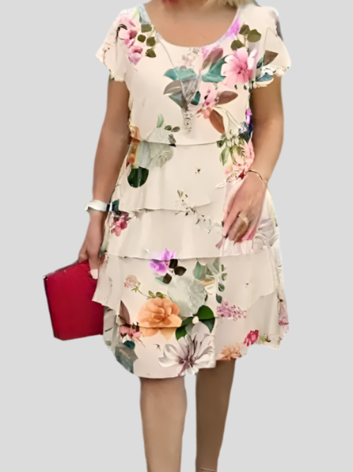 Émilie | Elegant Floral Maxi Dress