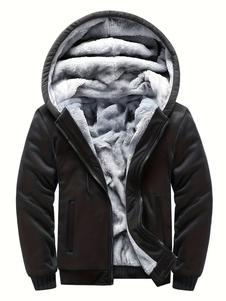 Jackson | Warm And Stylish Fleece Hooded Jacket