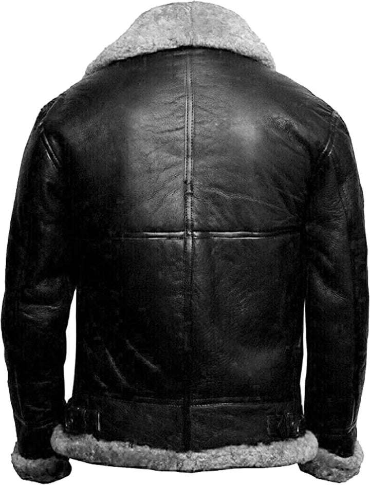 Ronald | Leather Winter Jacket