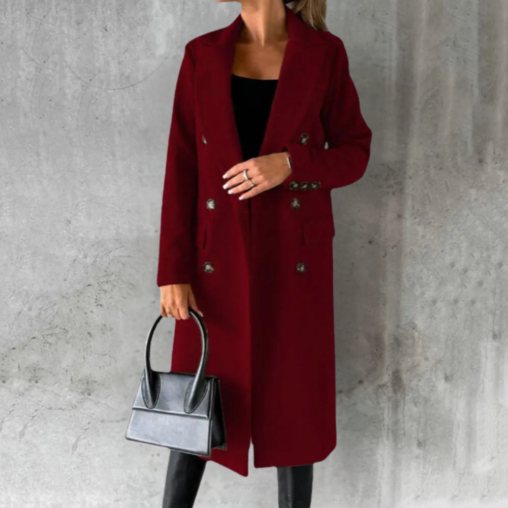 Mary | Chic Urban Wool Trench Coat