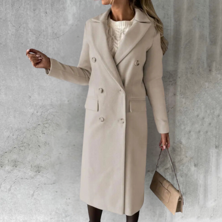 Mary | Chic Urban Wool Trench Coat