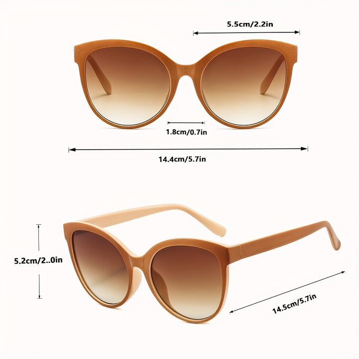 Liora | Oversized Cat-Eye Sunglasses