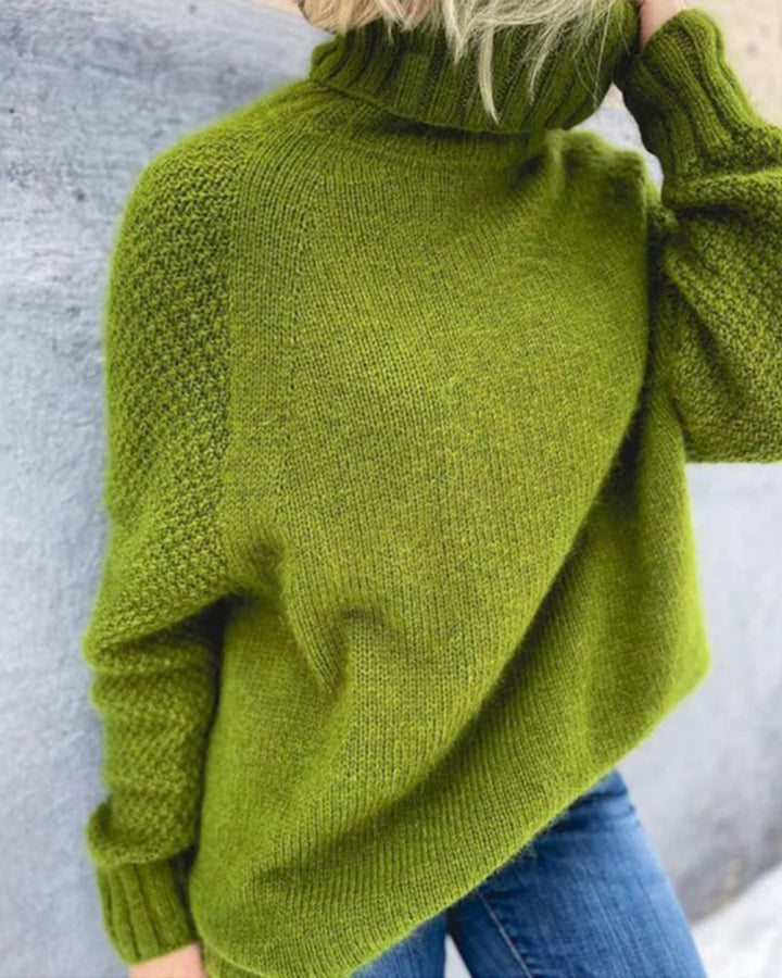 Cyara | Oversized Olive Sweater