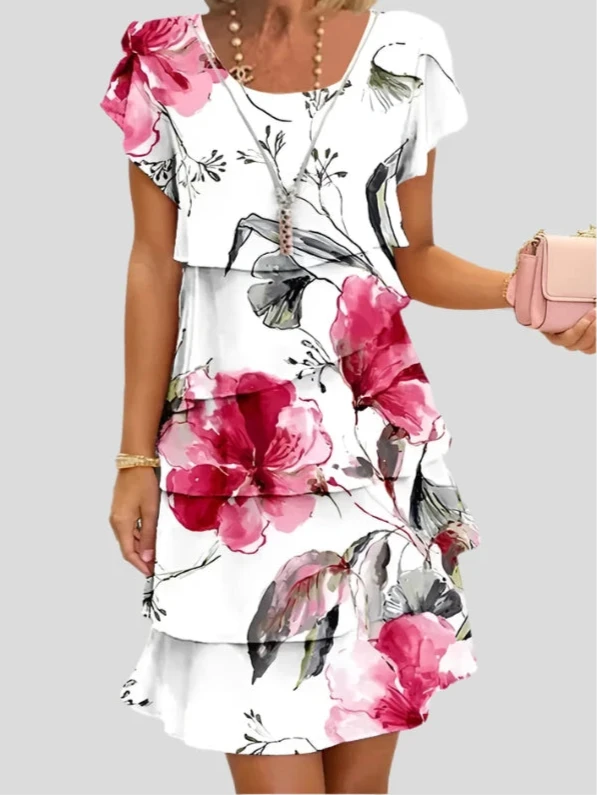 Émilie | Elegant Floral Maxi Dress