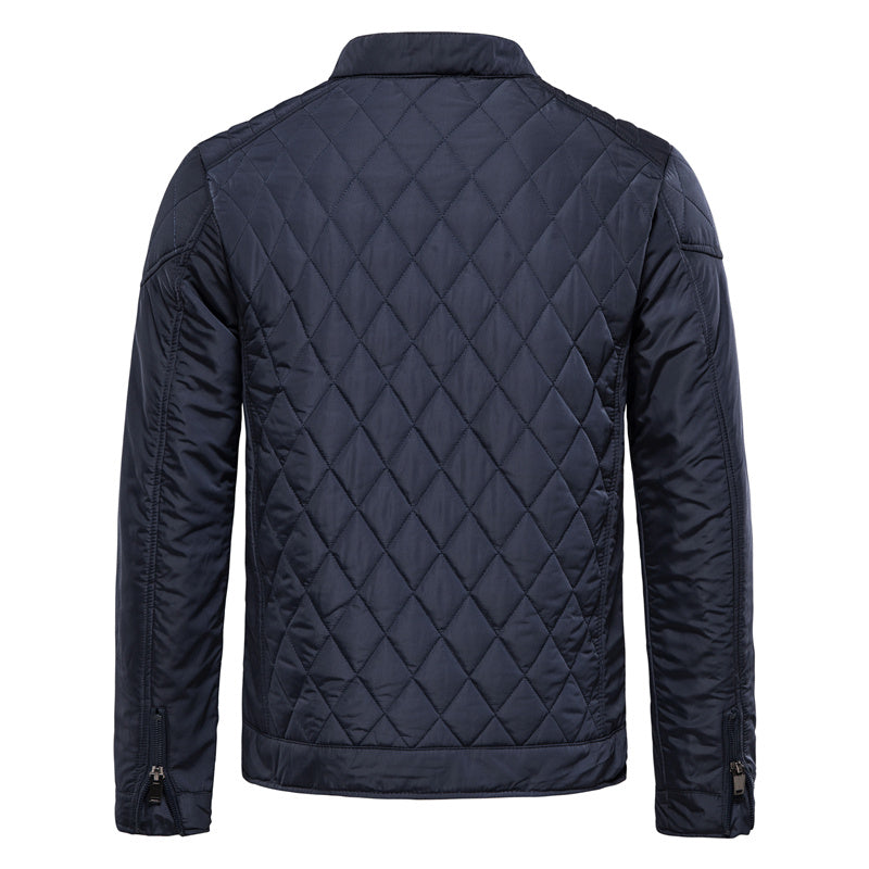 Titus | Retro Diamond-Quilted Jacket