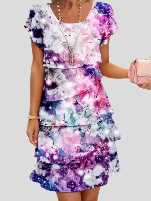 Émilie | Elegant Floral Maxi Dress