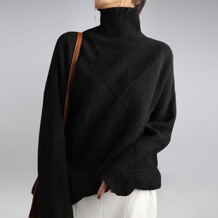 Mia | Luxe Textured Winter Pullover