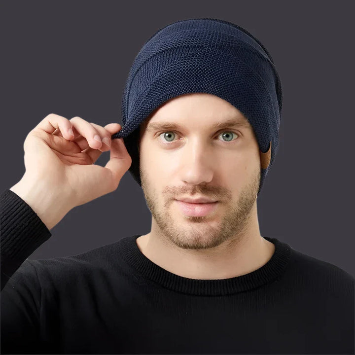 Simon | Cozy Fur-Lined Beanie