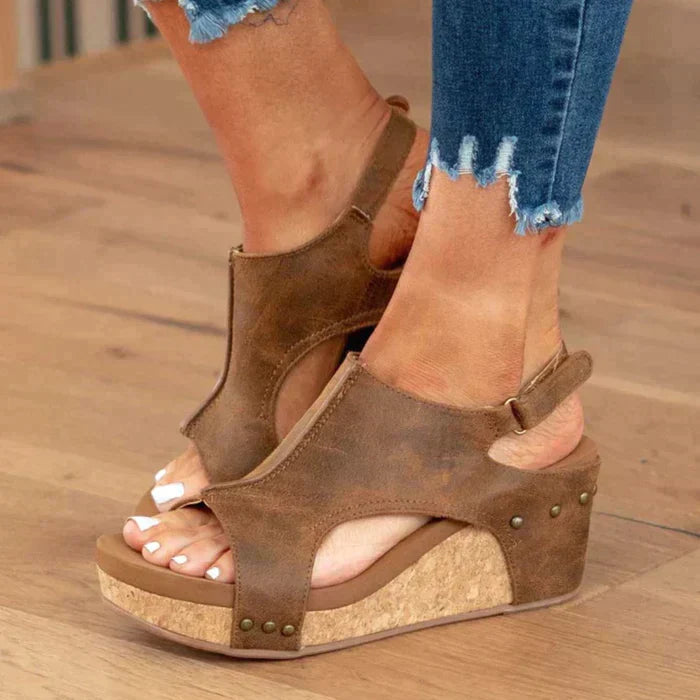 Astrid | Stylish and Comfortable Wedge Sandals