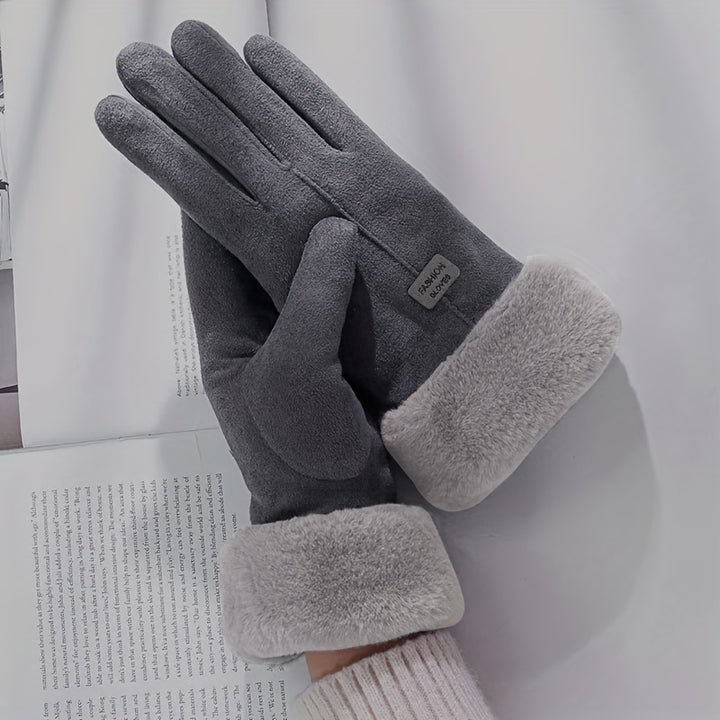 Ava | Plush Lined Thermo Winter Gloves