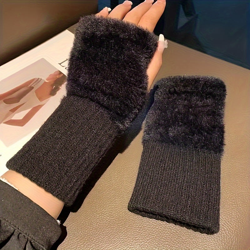 Sarah | Cozy Winter Fingerless Gloves