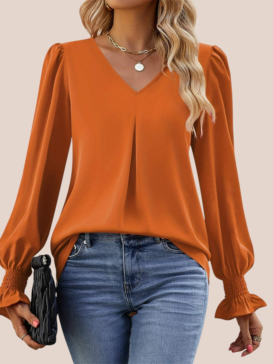 Suzanna | Elegant Fall Blouse