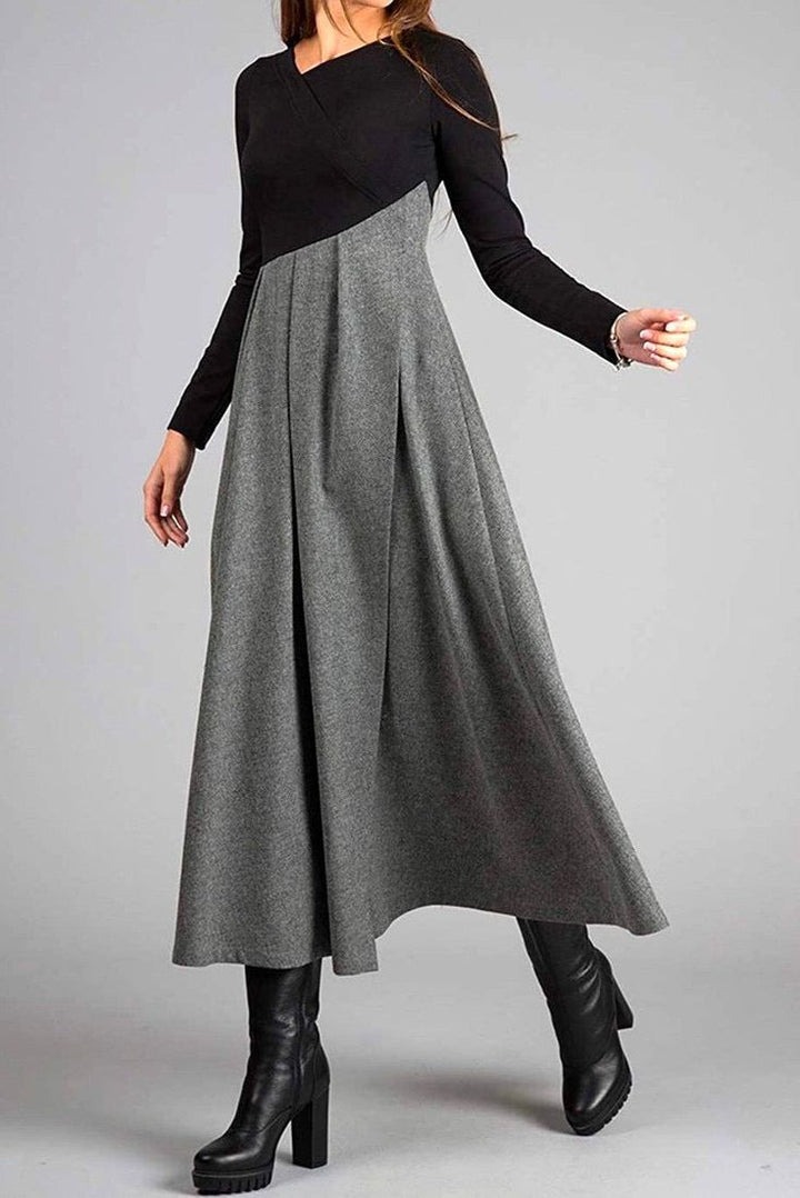 Dulce | Long-Sleeve Maxi Dress