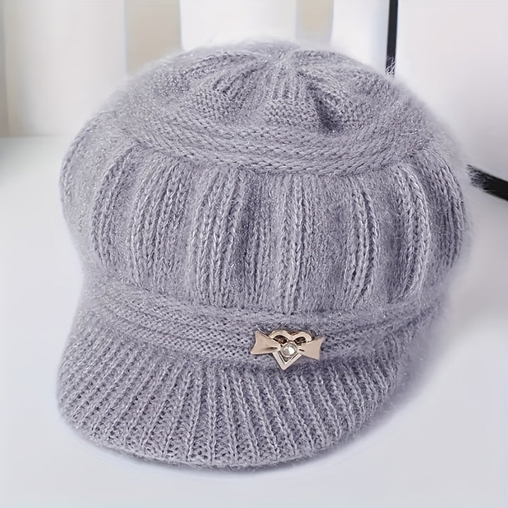 Mia | Cozy Knit Winter Cap with Cuff