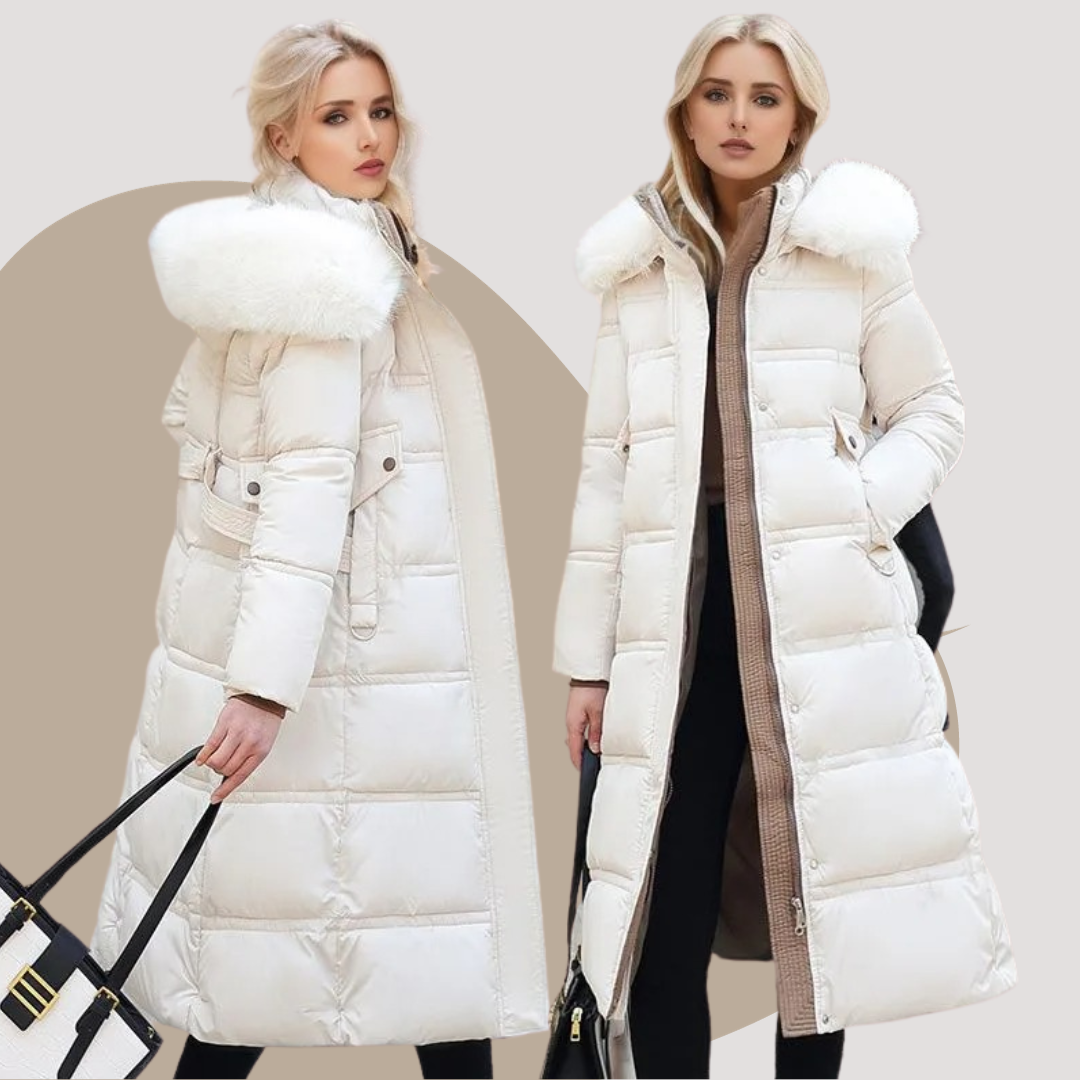 Martina | Luxurious Winter Parka With Fur Hood