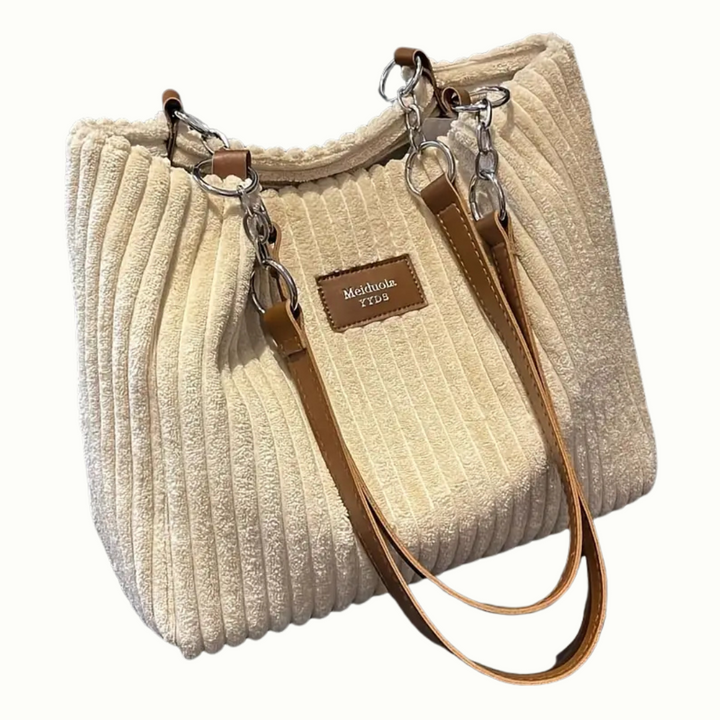 CLARA | Chic Corduroy Handbag