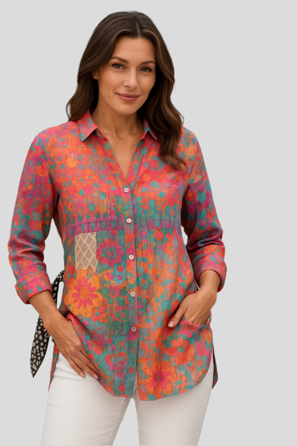 Celeste | Elegant Floral Blouse