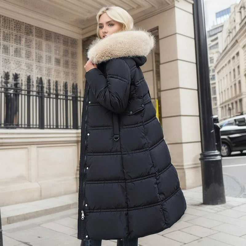 Martina | Luxurious Winter Parka With Fur Hood