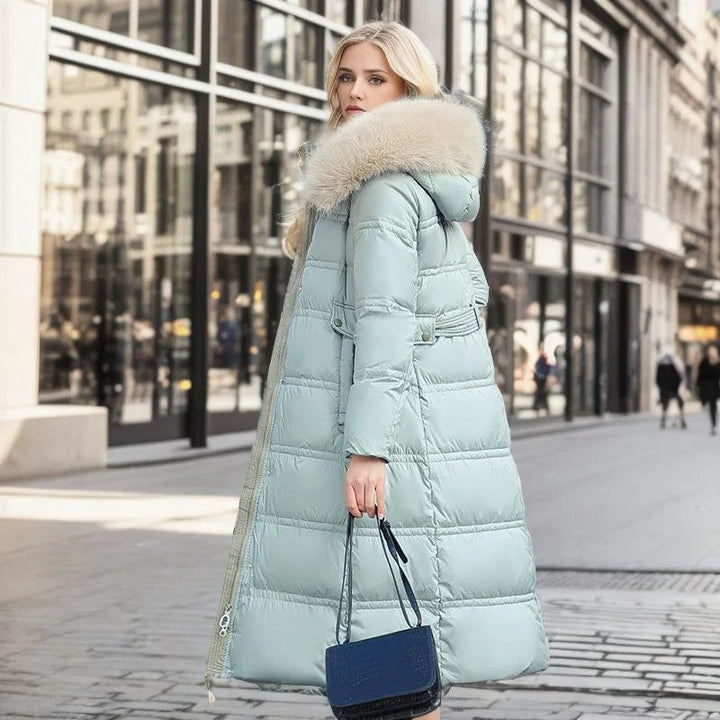 Martina | Luxurious Winter Parka With Fur Hood