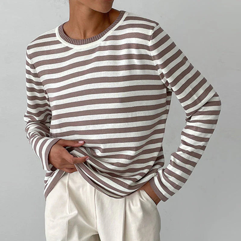 Alice | Stylish Striped Cotton Shirt