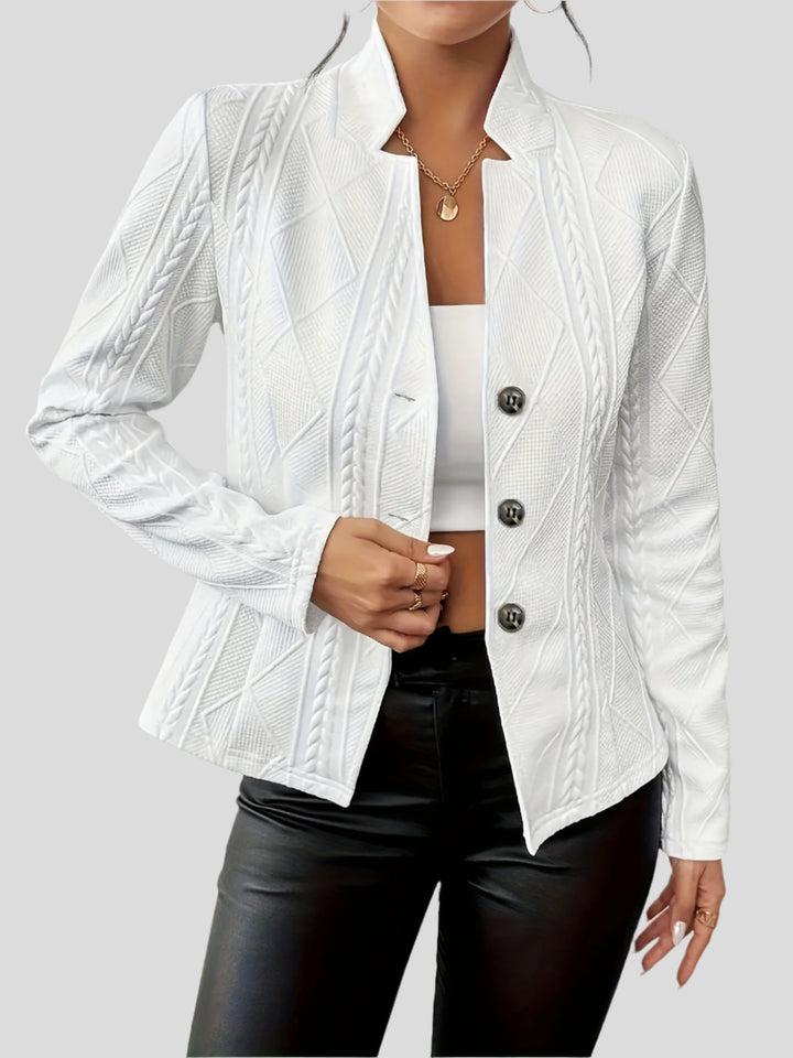 Vespera |  Elegant Long-Sleeve Jacket