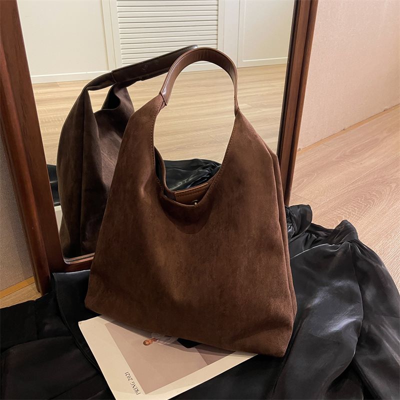 Tara | Suede Tote Bag