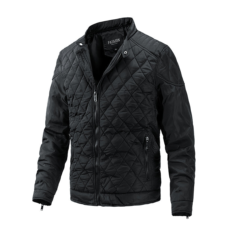 Titus | Retro Diamond-Quilted Jacket