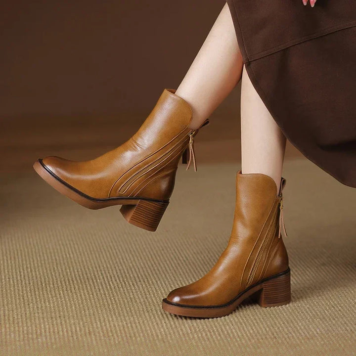 Adele | Leather Ankle Boots