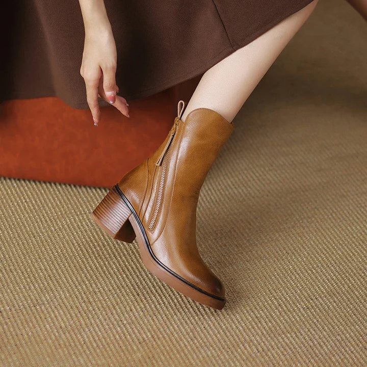 Adele | Leather Ankle Boots