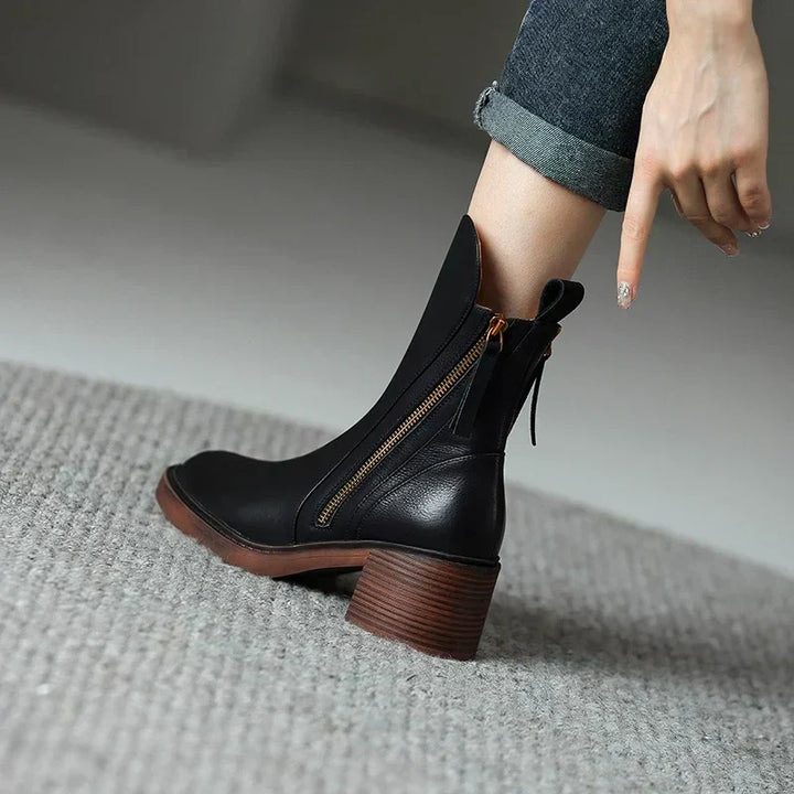 Adele | Leather Ankle Boots