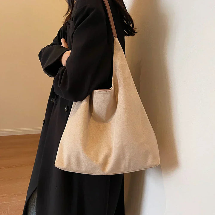 Tara | Suede Tote Bag