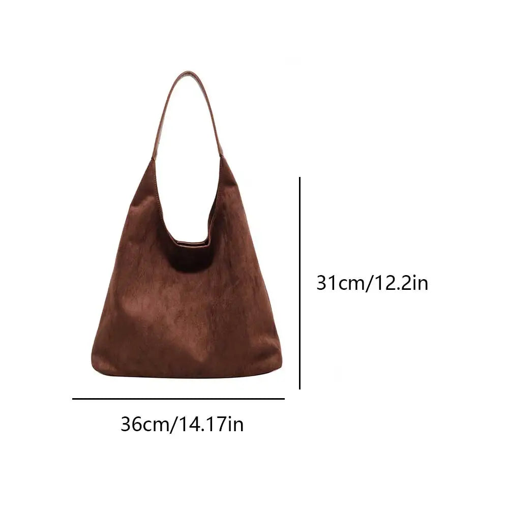 Tara | Suede Tote Bag