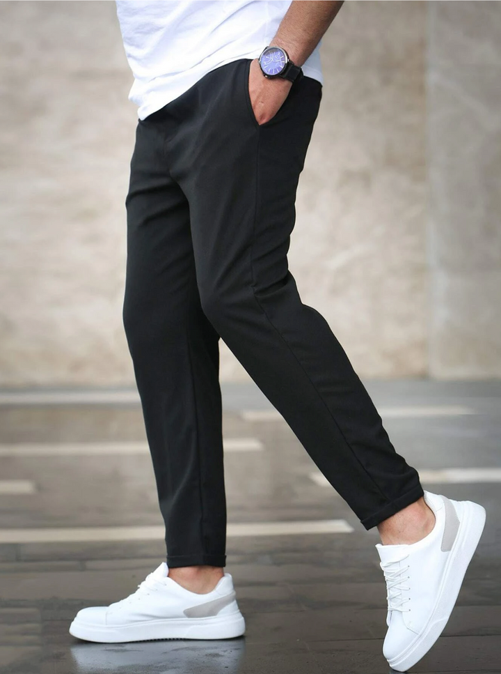 Clifford | Adjustable Drawstring Cropped Pants