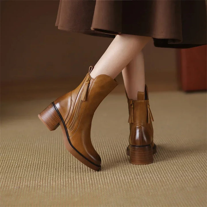 Adele | Leather Ankle Boots