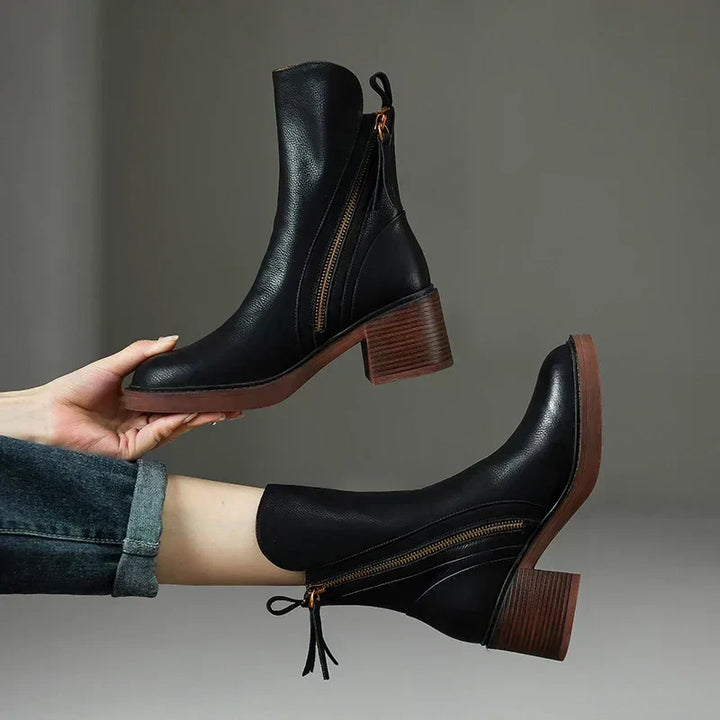 Adele | Leather Ankle Boots