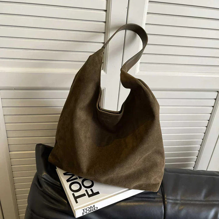 Tara | Suede Tote Bag