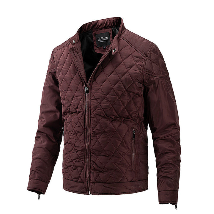 Titus | Retro Diamond-Quilted Jacket