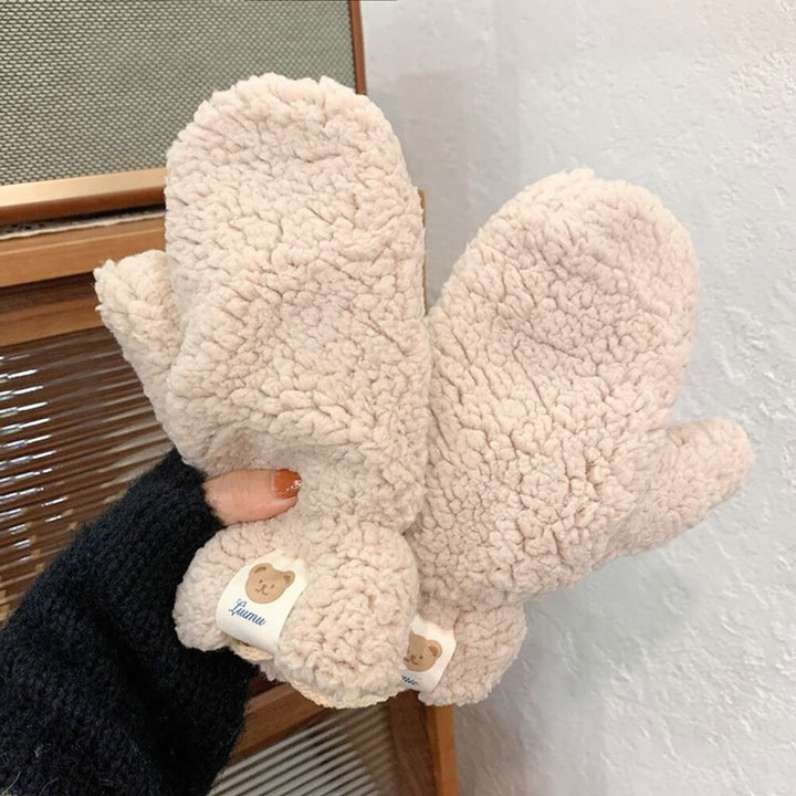 Teddy | Fluffy Mittens