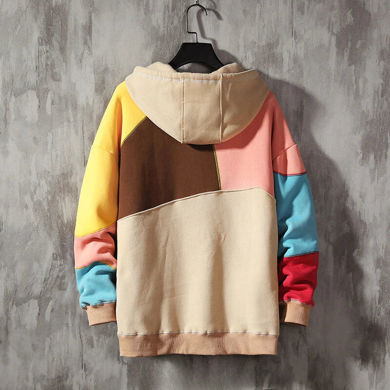 Ryder | Retro Colorblock Hoodie