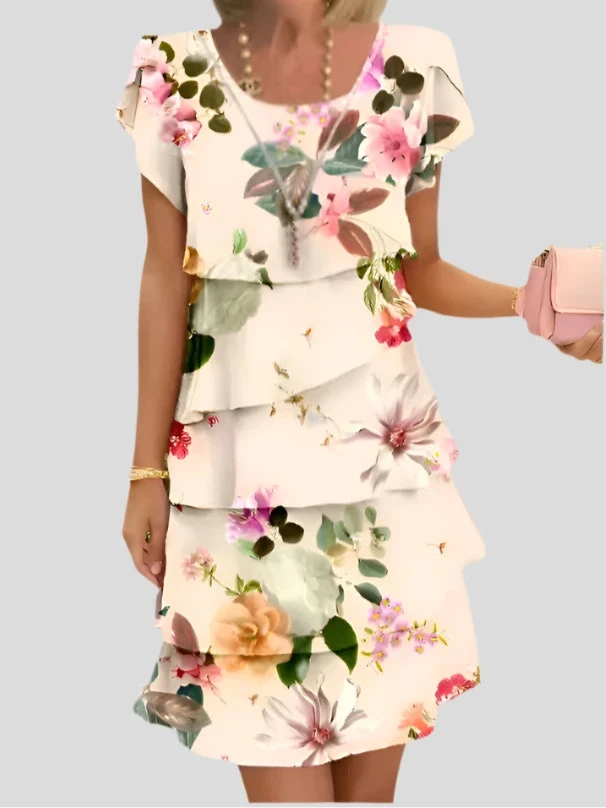 Émilie | Elegant Floral Maxi Dress