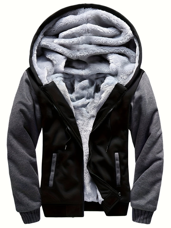 Jackson | Warm And Stylish Fleece Hooded Jacket