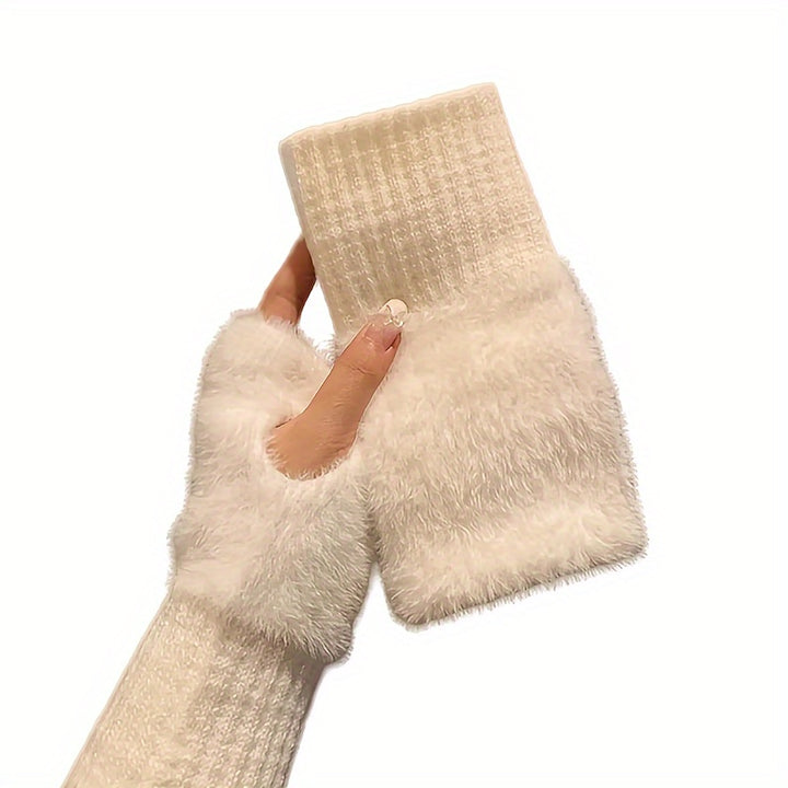 Sarah | Cozy Winter Fingerless Gloves