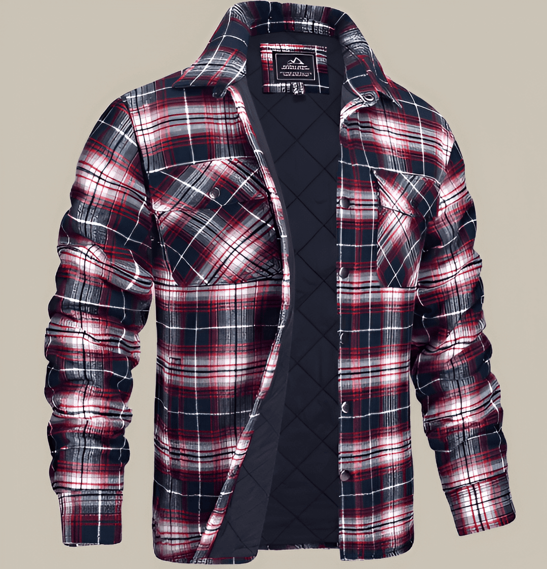 David | Stylish Plaid Men's Jacket