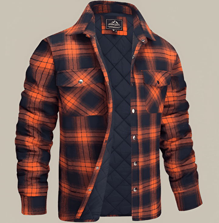 David | Stylish Plaid Men's Jacket